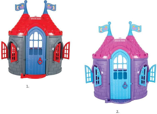 Pilsan Casă de joacă pentru copii în grădină Princess Castle Multicolor 125x129x168cm