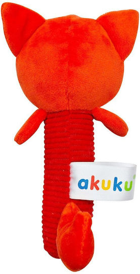 Akuku Rattle Fox for 0++ Months