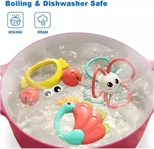 Hola Toys Σετ Κουδουνίστρες για 3+ Μηνών