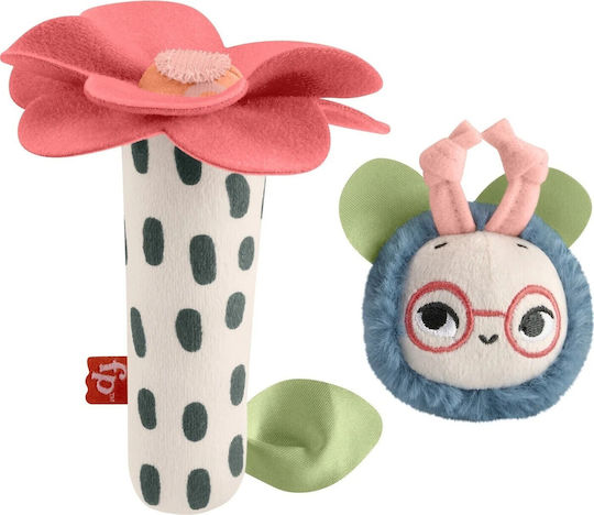 Zornăitoare Albinuță Floare Fisher Price Planet Friends Hyr56
