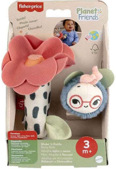 Zornăitoare Albinuță Floare Fisher Price Planet Friends Hyr56
