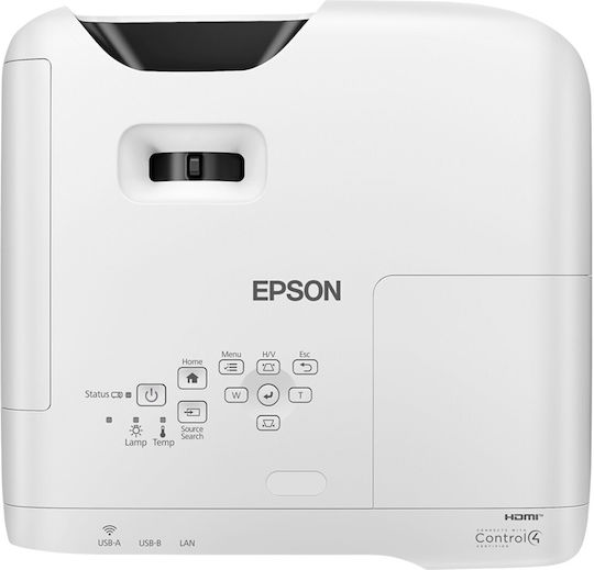 Epson EB-W56S V11HB62040 Projektor 3LCD HD mit Eingebauten Lautsprechern Gray