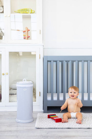 Ubbi Diaper Disposal Bin Grey