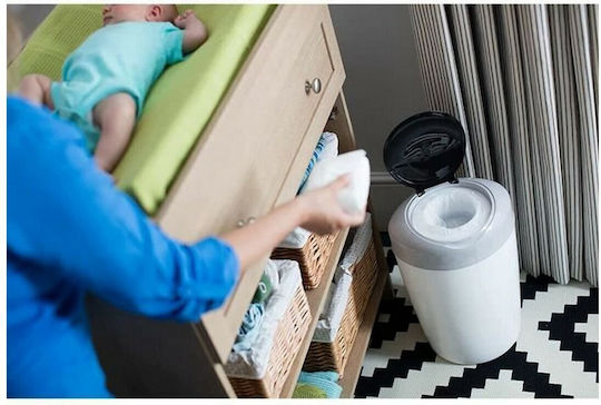 Tommee Tippee Simplee Sangenic Pungi de Schimb pentru Coș Gri 6 Bucăți