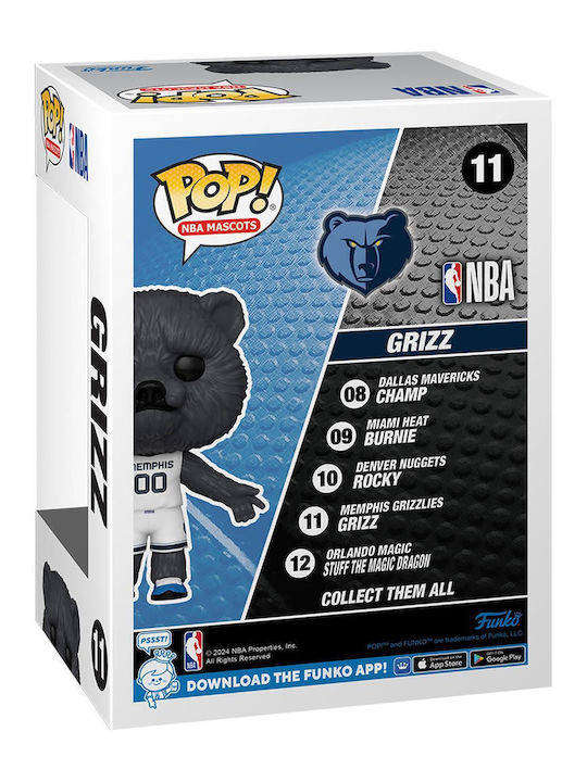Funko Pop! NBA Maskottchen Memphis - Grizz 11