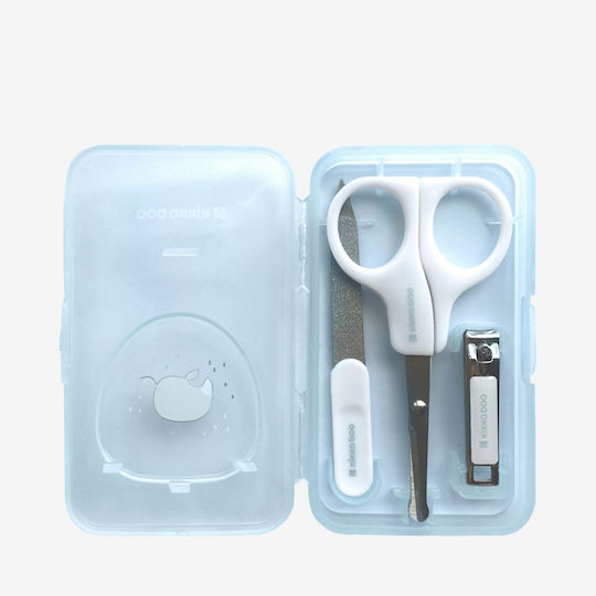 Kikka Boo Baby Nail Care Set Whale Blue 3 Pieces