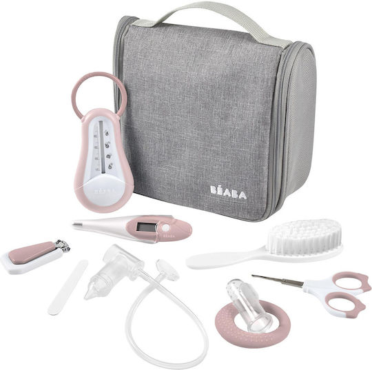 Beaba Baby Pflege-Set Old Pink 9 Stück