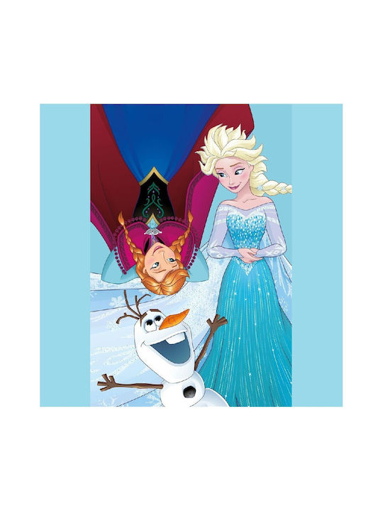 Dimcol Βρεφική Πετσέτα Σώματος Frozen 97 Γαλάζια 40x60cm