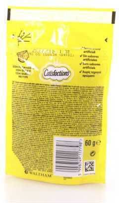 Catisfactions Cat Treats with Cheese for Adult Cats 60gr