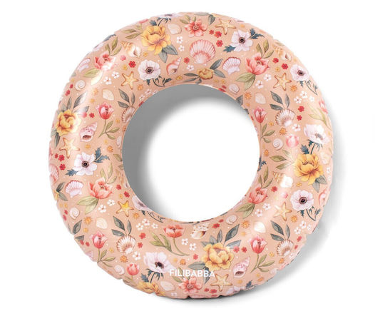 Filibabba Swim Ring Ocean Blossom Παιδικό Σωσίβιο Κουλούρα Σχέδιο Λουλουδιών 1τεμ