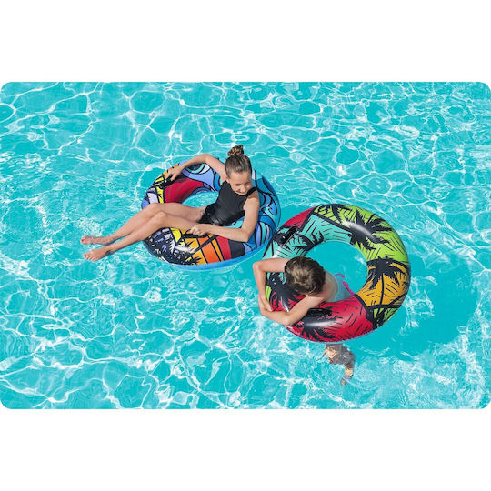 Turquoise Swimming Ring 91 Cm Bestway 36350