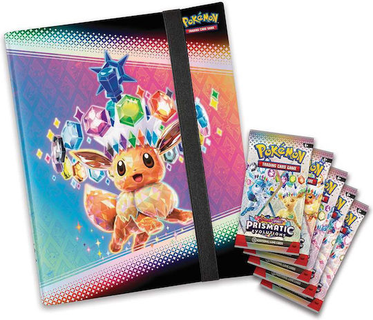 Pokemon Binder Collection Prismatische Entwicklungen Scharlachrot & Violett Booster-Pack (Englisch)