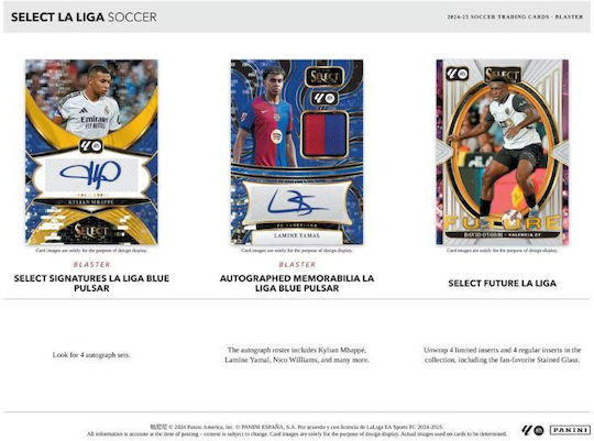 Panini 2024-25 Panini Select La Liga Soccer Blaster Box