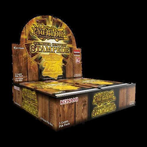 CHAGE and ASKA25th ANNIVERSARY BOX1/2/３ YU-GI-OH 25th Quarter Century Stampede Booster Box (24 Boosters