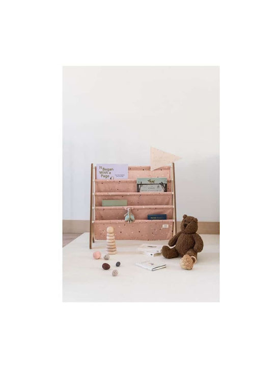 Kids Wooden Bookcase Orange