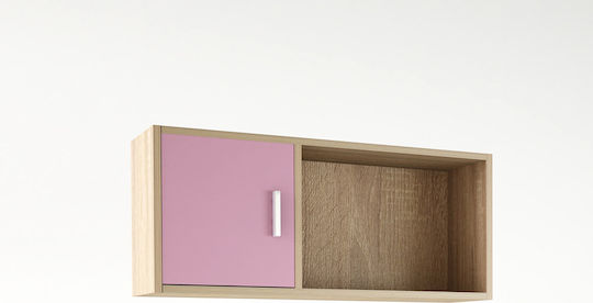 Silky Етажерка Стена Oak-Pink 100x30x43см Silky Етажерка Стена Oak-Pink 100x30x43см