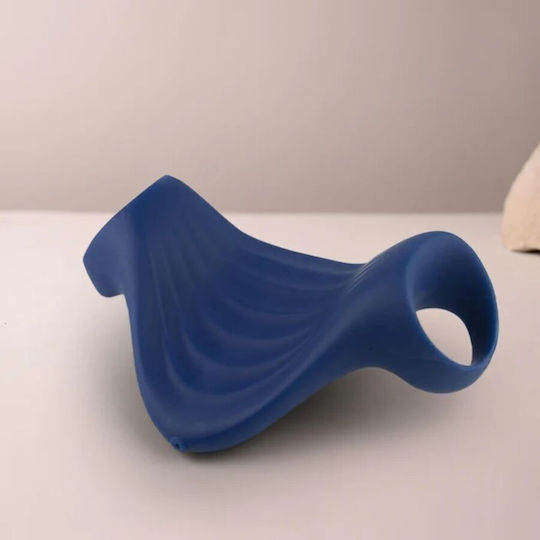 Rocks Off Palm Vibrator Finger with Remote Control 12.3cm Blue