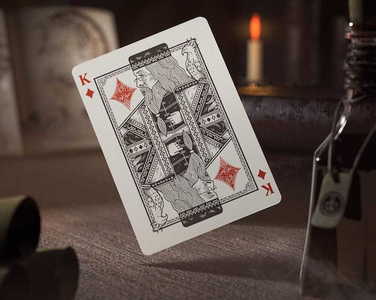 Theory11 Harry Potter Τράπουλα Harry Potter Πλαστική για Poker Κόκκινη Red (Gryffindor)