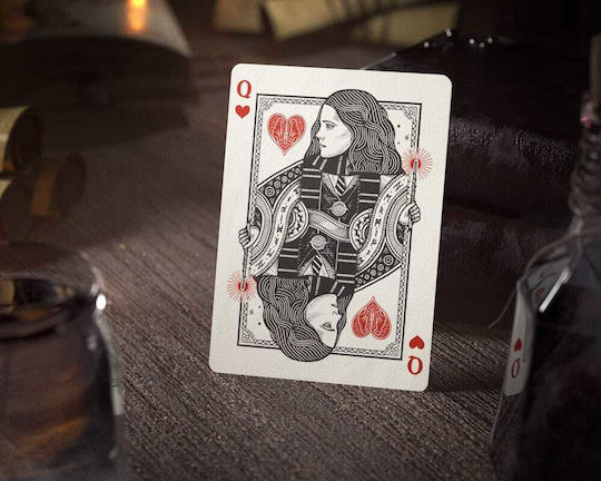 Theory11 Harry Potter Τράπουλα Harry Potter Πλαστική για Poker Κόκκινη Red (Gryffindor)