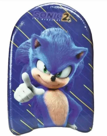 Children's Blue Swimming Board Sonic 45x30cm 877-02100