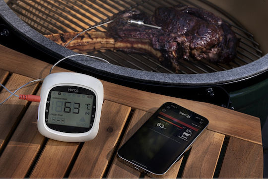 Logitech Herqs Easybbq Ασύρματο Ψηφιακό Θερμόμετρο BBQ