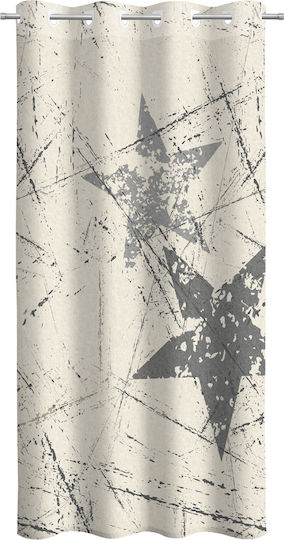 24home.gr Kids Curtains with Grommet Tops