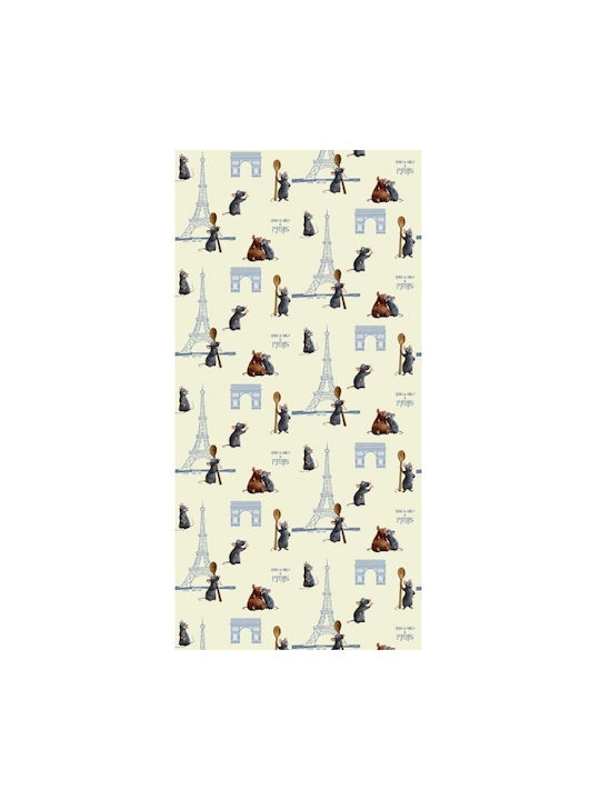 Disney Kids Tab Top Curtain Remy 13 White 140x290cm
