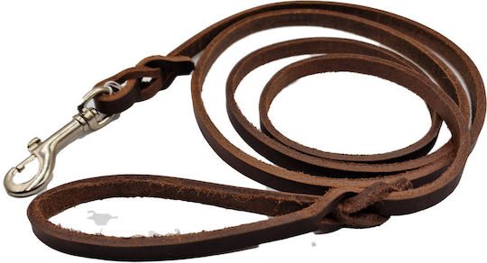 ByLeather Λουρί/Οδηγός Σκύλου Δερμάτινο σε Καφέ χρώμα