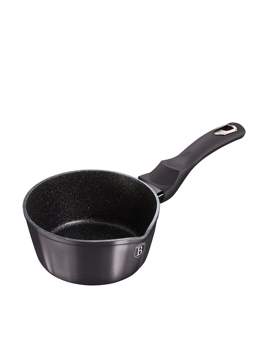 Berlinger Haus Metallic Line Carbon Pro Κατσαρολάκι Γάλακτος από Αλουμίνιο 1.2lt / 16cm