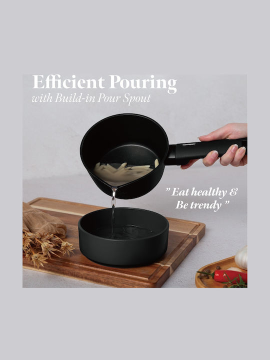 Berlinger Haus Matte Black Collection din Aluminiu 1.2lt / 16cm