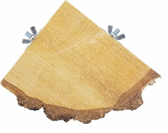 Parrot Perch Corner Rest Natural Wood