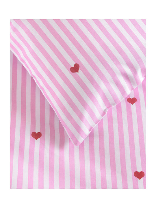 Rythmos Пухено одеяло За Количка Памук Young Heart Многоцветен 110x150см