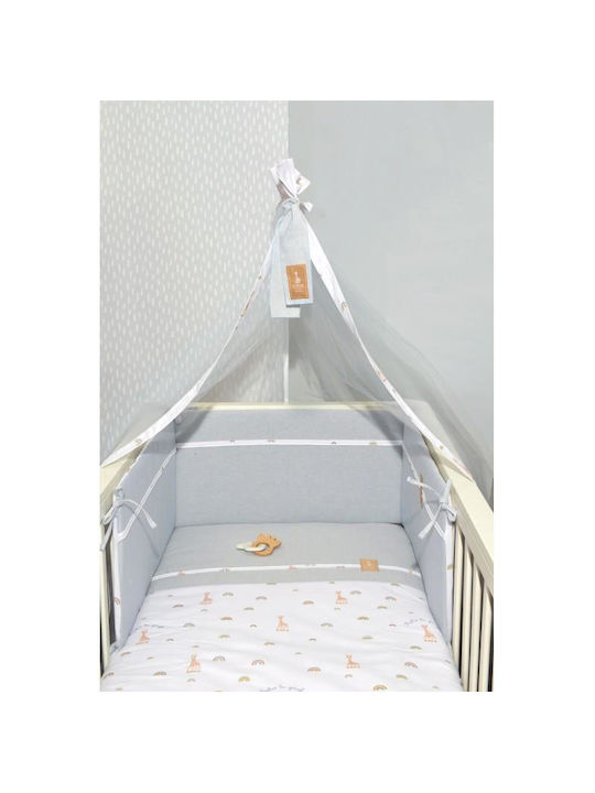 Baby Oliver Set Duvet Crib Multicolour 100x140cm