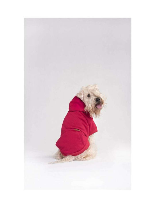 Amiplay Dog Sweatshirt Texas Red Extra Extra Large Back Length 50cm