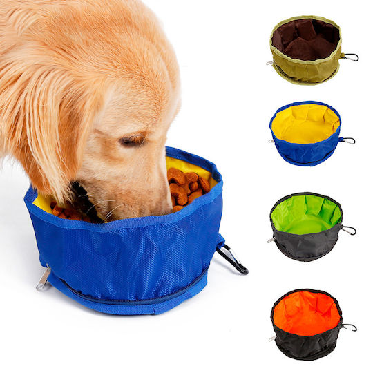 Doglemi Тъкан Купа Храна & Вода за Куче 1.1lt в Сив Цвят