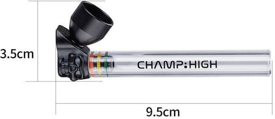 Champ Bong 9.5cm Γκρι