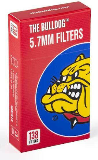 The Bulldog Amsterdam Filtertips Einfach 5.7mm 138x20Stk