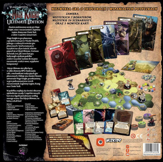 Spiel Erweiterung Mage Knight Ultimate Edition (PL) für 1-5 Spieler 14+ Jahre (EN) Portal Games