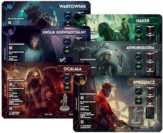 Joc de Societate Nemesis Lockdown (pl) pentru 1-5 Jucători 12+ Ani (EN) Rebel Games