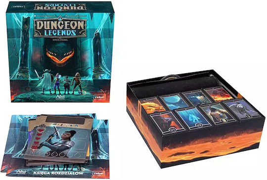 Board Game Dungeon Legends for 1-4 Players 10+ Years Old 2022822 (PL) Rebel Games