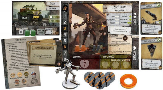 Board Game Waste Knights (PL) for 1-4 Players 14+ Years Old (PL) Galakta