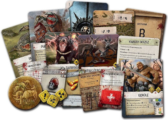 Board Game Waste Knights (PL) for 1-4 Players 14+ Years Old (PL) Galakta
