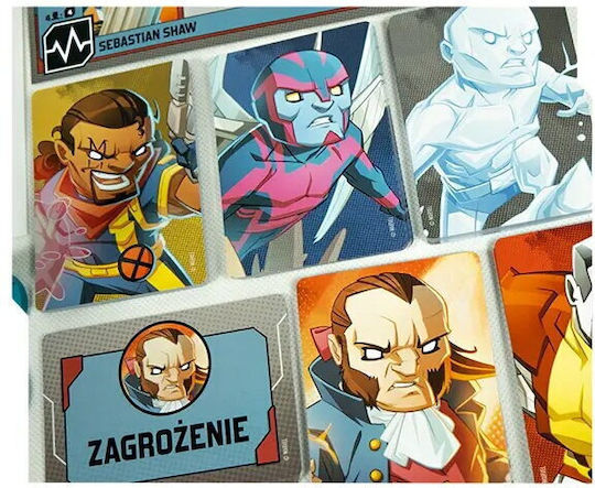 Game Expansion Marvel United: X-Men Gold Team (PL) for 1-6 Players 14+ Years Old (PL) Portal Games