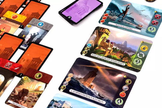 Board Game 7 Wonders Duel (pl) for 2 Players 10+ Years Old (PL) Rebel Games