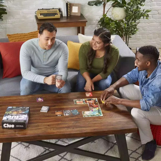 Board Game Cluedo Escape Room Game (PL) for 1-6 Players 10+ Years Old (PL) Hasbro
