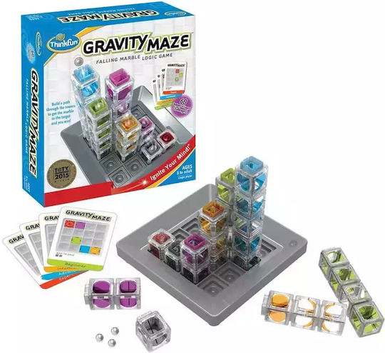 Board Game Gravity Maze for 1 Player 8+ Years Old (PL) Think Fun