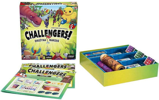 Board Game Challengers! (PL) for 1-8 Players 8+ Years Old (PL) Rebel Games