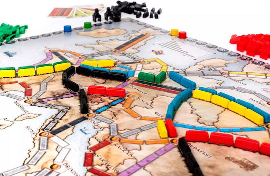 Board Game Ticket to Ride Europe (PL) for 2-5 Players 8+ Years Old (PL) Rebel Games