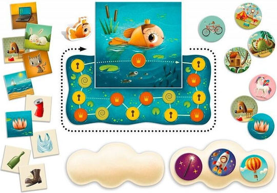 Board Game Golden Serenity Fish for 2-4 Players 3+ Years Old (PL) Granna
