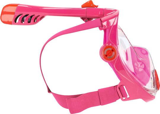 Cruz Silicone Full Face Kids Diving Mask Pink